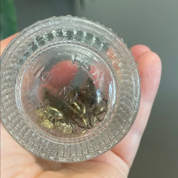 Vintage Mixed LOT Mesh Scarf Glass Pebbles Medieval Paper Art Iridescent Globe - Picture 10 of 16